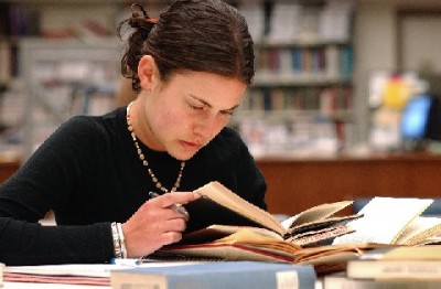 Girl Studying Girl Studying