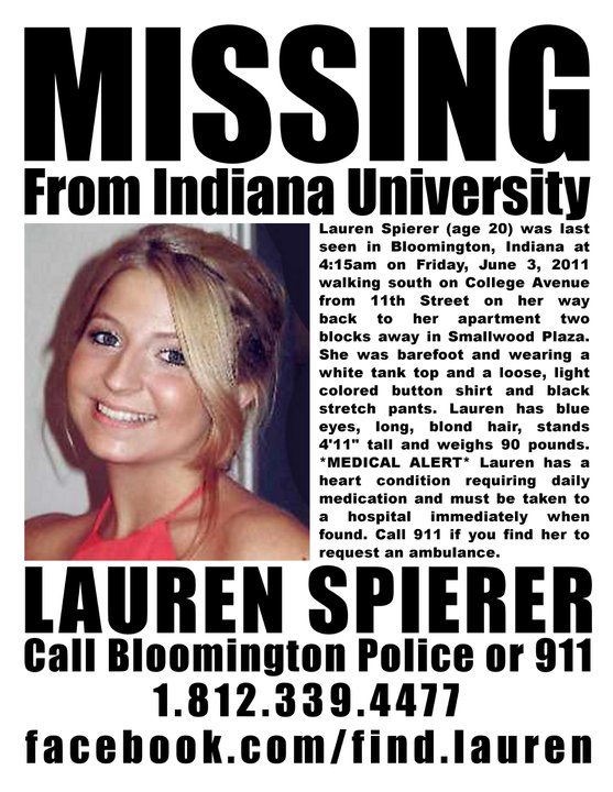 Lauren Spierer's flier
